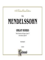 Organ Works, Op. 37 and Op. 65: Comb Bound Book 0793564905 Book Cover