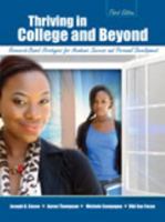 Thriving in College and Beyond: Research-Based Strategies for Academic Success and Personal Development 075753998X Book Cover