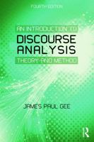 An Introduction to Discourse Analysis: Theory and Method 0415211867 Book Cover