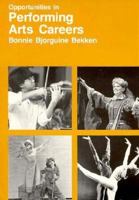 Opportunities in Performing Arts Careers 0658004719 Book Cover