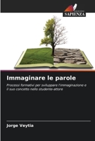 Immaginare le parole: Processi formativi per sviluppare l'immaginazione e il suo concetto nello studente-attore (Italian Edition) B0CJXCRK73 Book Cover