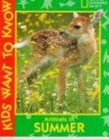 Animals in Summer (Books for Young Explorers) 0870447386 Book Cover