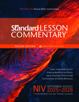 NIV® Standard Lesson Commentary® Deluxe Edition 2025-2026 083078764X Book Cover