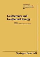 Geothermics and Geothermal Energy (Volume 7 contributions to current research in Geophysics) 3034865279 Book Cover