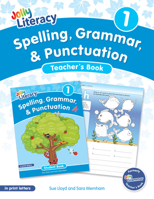 Spelling, Grammar, & Punctuation Teacher's Book 1: In Print Letters (American English Edition) 1835822193 Book Cover