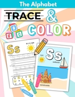 English Alphabet Workbook for Kids: Letter Tracing and Coloring Book (Kids Coloring Books (English)) B0H5RFM6WW Book Cover
