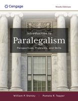 Introduction to Paralegalism: Perspectives, Problems and Skills 0357933419 Book Cover