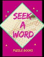 Seek A Word Puzzle Books: Wordsearches Puzzles Popular Stories, Word Searches for Adults & Seniors and kids. 1099667089 Book Cover