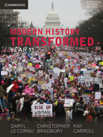 Modern History Transformed Year 11 (Cambridge Senior History) 1108411584 Book Cover