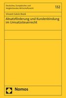 Absatzforderung Und Kundenbindung Im Umsatzsteuerrecht 3756000923 Book Cover