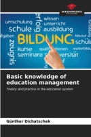 Basic knowledge of education management 6207082567 Book Cover