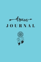 Dream Journal: Aqua Beautiful, Cute Color, Dream Catcher Notebook | Daily Dream Log | Dream Notebook | 6x9inch 100 pages 1700079182 Book Cover