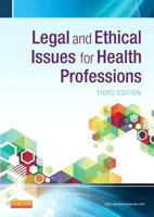 Legal and Ethical Issues in  Health Occupations 072166525X Book Cover