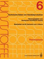 Kunststoffe: Technische Daten Von Handelsprodukten 3662086697 Book Cover