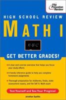 High School Math I Review (Princeton Review Series) 0375750738 Book Cover