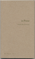 In Prose 0982919832 Book Cover