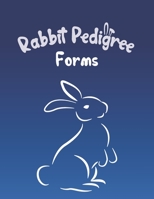 Rabbit Pedigree Forms: Keep Records of your Bunnies’ Family Trees with 30 Easy-to-Use Three Generation Pedigree Templates: Just Fill in the Information / Great for 4H or Show Breeders 167635381X Book Cover