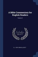 Bible Commentary for English Readers Volume 3 1376883058 Book Cover
