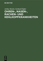 Ohren-, Nasen-, Rachen- und Kehlkopfkrankheiten 3111122646 Book Cover