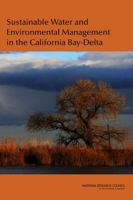 Sustainable Water and Environmental Management in the California Bay-Delta 0309256194 Book Cover