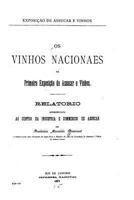 OS Vinhos Nacionais Na Primeira Exposi�ao de Assucar E Vinhos 1533511993 Book Cover