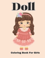 Doll Coloring Adventures B0CRYH6BRY Book Cover
