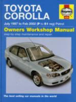 Toyota Corolla Petrol Service and Repair Manual: 1997 to 2002 (Haynes Service and Repair Manuals) 1844252868 Book Cover