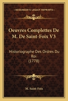 Oeuvres Complettes, Volume 3 1168473004 Book Cover