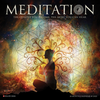 Meditation 2025 12 X 12 Wall Calendar 1549243861 Book Cover