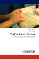 Text to Speech System 3659288527 Book Cover