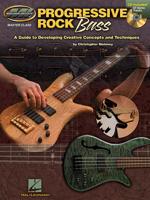 Progressive Rock Bass: A Guide to Developing Progressive Concepts and Techniques [With CD (Audio)] 1423480910 Book Cover