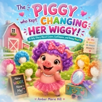 The Piggy Who Kept Changing Her Wiggy!: Learning the Colors in the Rainbow the Fun Way B0CR38RWT2 Book Cover