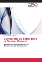 Cartografía de Saber para la Gestión Cultural 3659055948 Book Cover