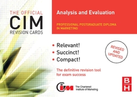 CIM Revision Cards Analysis and Evaluation 0750686421 Book Cover