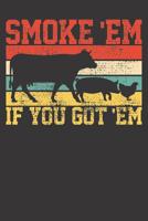 Notebook: BBQ Grilling Meat Barbecue Grill Dot Grid Dotted 6x9 120 Pages 1083028537 Book Cover