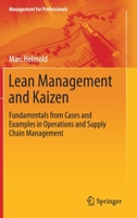 Lean Management and Kaizen : Fundamentals from Cases and Examples in Operations and Supply Chain Management 3030469808 Book Cover