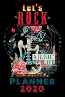 2020 Planner : Let's Rock 1710499346 Book Cover