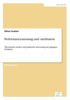 Performancemessung Und -Attribution 3838658051 Book Cover