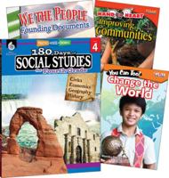Learn-At-Home: Social Studies Bundle Grade 4: 4-Book Set 074397400X Book Cover