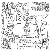 Animal Tales ABCs Coloring Book 1087884195 Book Cover