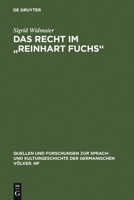 Das Recht Im Reinhart Fuchs 3110137305 Book Cover