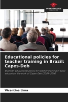 Educational policies for teacher training in Brazil: Capes-Deb 6209442188 Book Cover