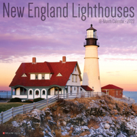 New England Lighthouses 2023 Wall Calendar 1549227009 Book Cover