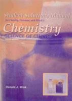 Student Solutions Manual for Oxtoby S Chemistry: Science of Change, 4th 0030332389 Book Cover