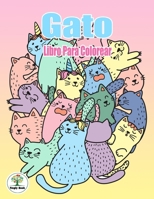 Gato Libro Para Colorear: Libro de colorear para niños (Spanish Edition) 1676528229 Book Cover