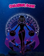 Coloring Book: Raven Shadow, Children Coloring Book, 100 Pages to Color null Book Cover