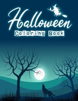 Halloween Coloring book: Halloween coloring book for kids | Cute fun coloring drawings | 60 pages | 8.5 "x 11" 1699209251 Book Cover