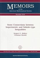 Some Connections Between Isoperimetric and Sobolev-Type Inequalities (Memoirs of the American Mathematical Society) 0821806424 Book Cover