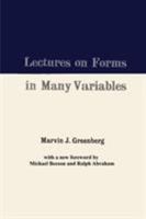 Lectures on Forms in Many Variables 4871877302 Book Cover