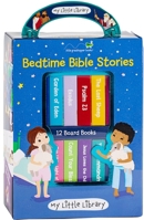 My Little Library: Bedtime Bible Stories (12 Board Books) 1645588815 Book Cover